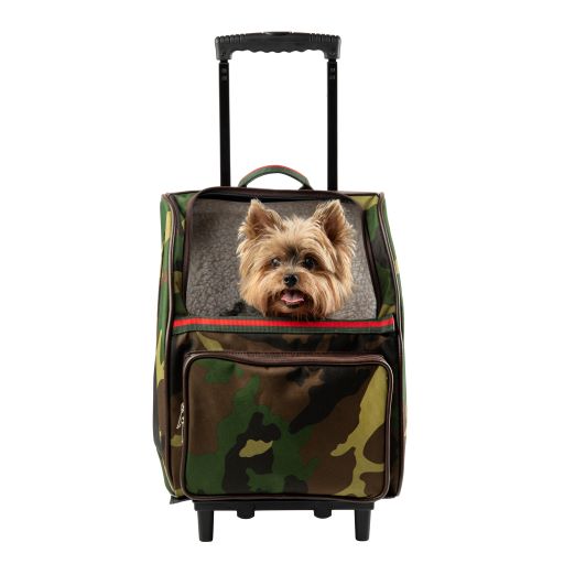 Petote Rio Wheeled Traveler Backpack - Made in the USA - Please Note Shipping in Description