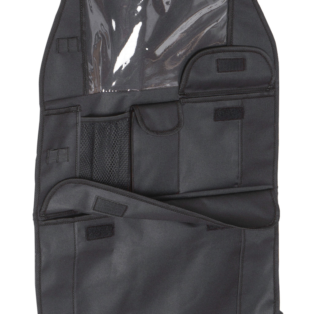 Backseat Tablet/Storage Car Organizer - Black