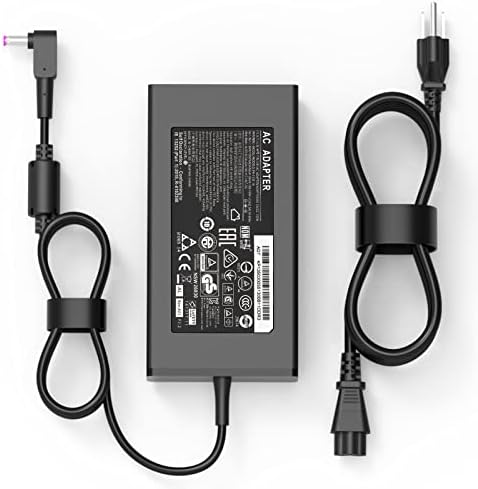 135W Charger Fit for Acer Nitro 5 Gaming Laptop AN515 AN515-51 AN515-41 AN515-53 AN515-52 AN515-43 AN517-51 N18C3 N18C4 ADP-135K ADP-135KB T Laptop Adapter