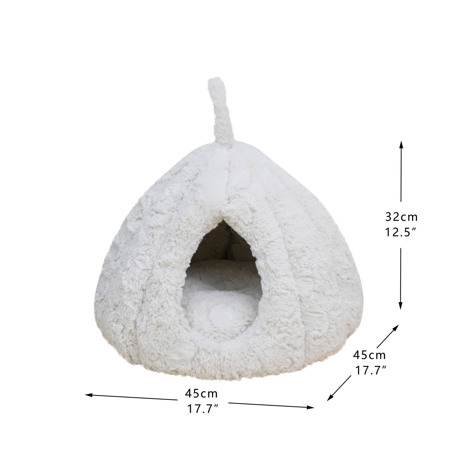 PetPals Anxiety Calming Cat Bed - Rose Hut