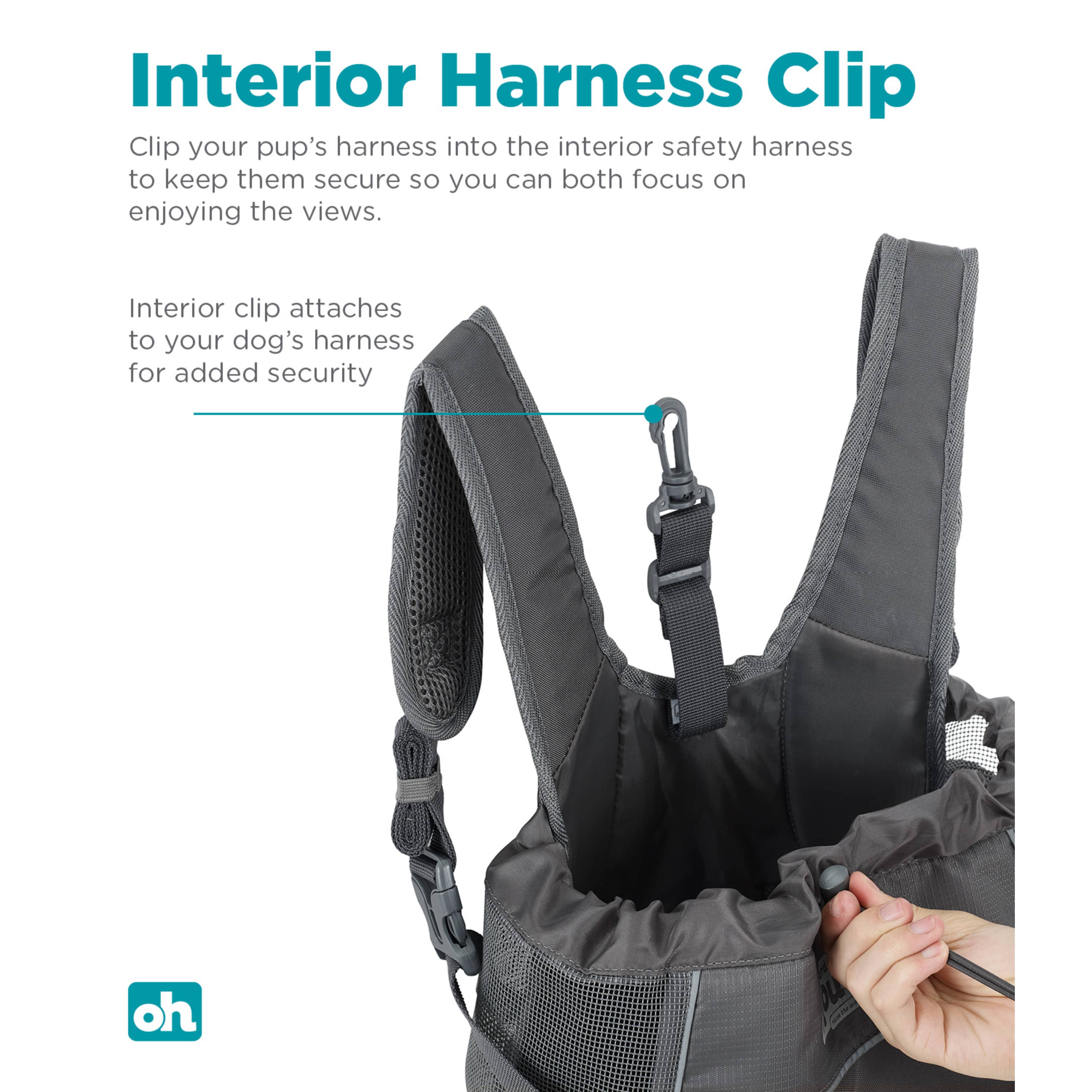 Outward Hound PupPak Front Dog Carrier – Hands-Free Pet Backpack for Hiking & Travel