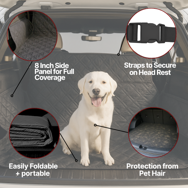 Formosa Covers Deluxe Padded Cargo Liner  52"W x 93"L in Black