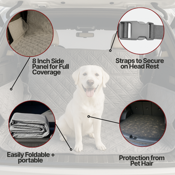 Formosa Covers Deluxe Padded Cargo Liner  52"W x 93"L in Grey