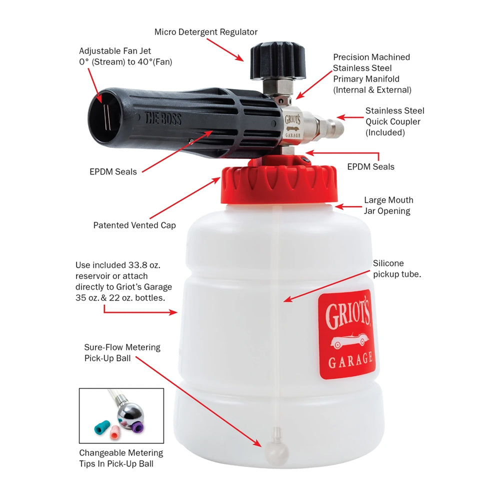 Griot's Garage The BOSS Foam Cannon