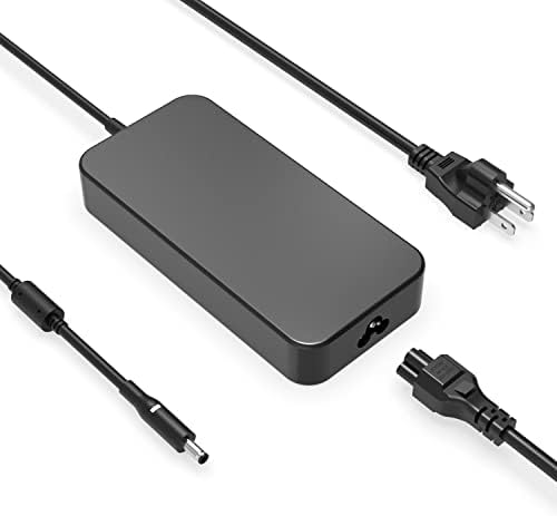 130W AC Charger Fit for Dell Vostro 7500 7590,Inspiron 7590 7591 7501 7790 5400 5401 5490 5491,XPS 15 7590 AIO Laptop Adapter Power Supply Cord