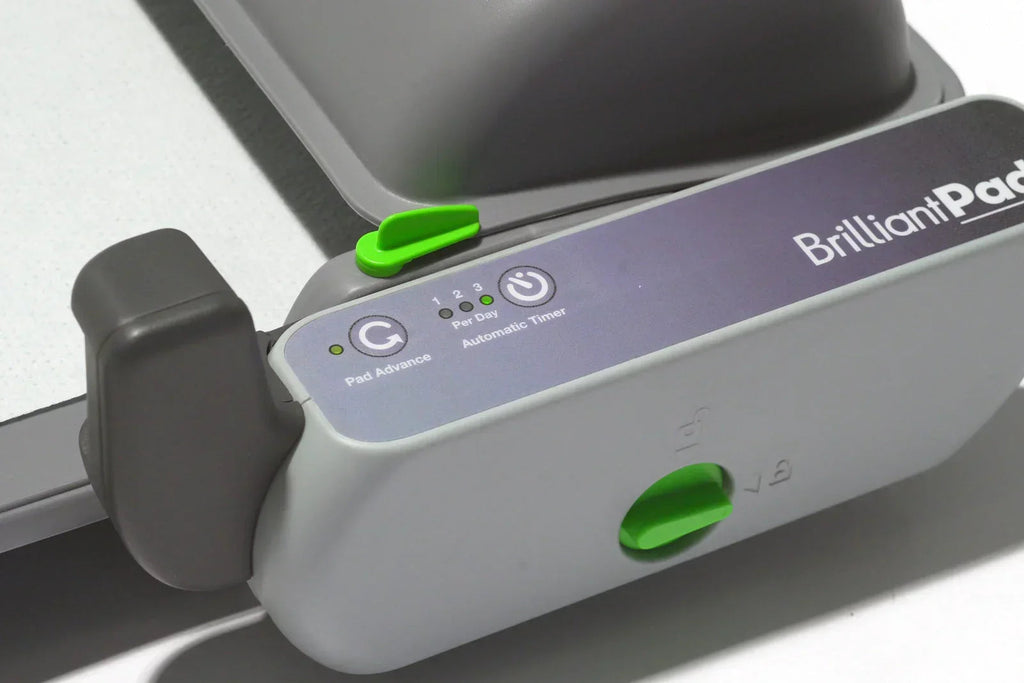 BrilliantPad Smart Automatic Dog Potty with App & WiFi | Hands-Free Self-Cleaning Pad