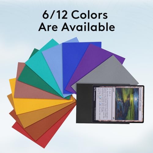 1200ct MTG Card Sleeves, 12 Colors Matte Card Sleeves Magic The Gathering, TCG Card Sleeves, Magic Card Sleeves, Baseball Card Sleeves, Card Protectors for MTG, TCG, Baseball, Trading, Game Cards