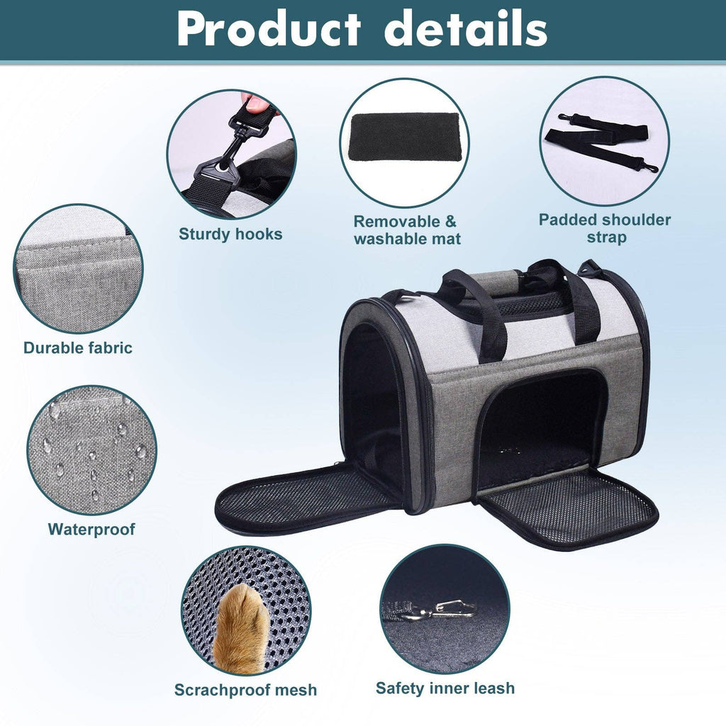 Jespet Sport Airline Travel Pet Carrier Bag