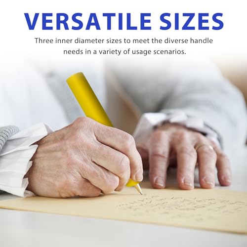 12pcs Foam Grip Tubing Adaptive Utensils Grip Tubing, Built up Grip Aid for Utensils, Tools and Pens for Elderly, Disabled, Arthritic, Handicapped