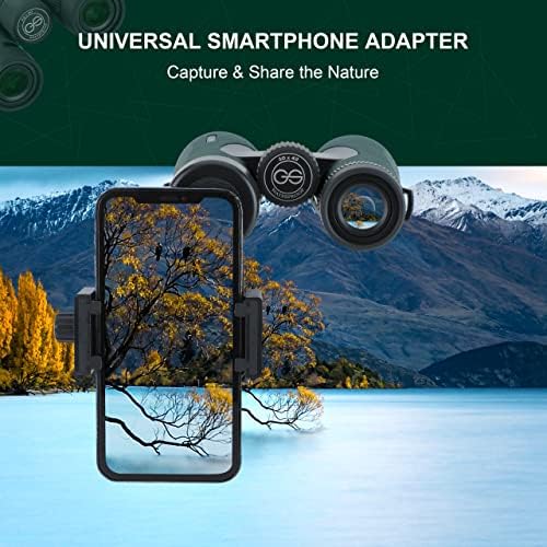 10X42 Professional UHD Binoculars for Adults with Phone Adapter, High Power Binoculars with BaK4 prisms, Super Bright Lightweight & Waterproof Binoculars Perfect for Bird Watching, Safari, Stargazing