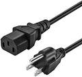 10FT AC Power Cord Compatible ION Block Rocker, Job Rocker, Explorer Portable Speaker System, ION iPA76C iPA76A iPA76S IPA23 Block