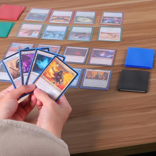 1200ct MTG Card Sleeves, 12 Colors Matte Card Sleeves Magic The Gathering, TCG Card Sleeves, Magic Card Sleeves, Baseball Card Sleeves, Card Protectors for MTG, TCG, Baseball, Trading, Game Cards