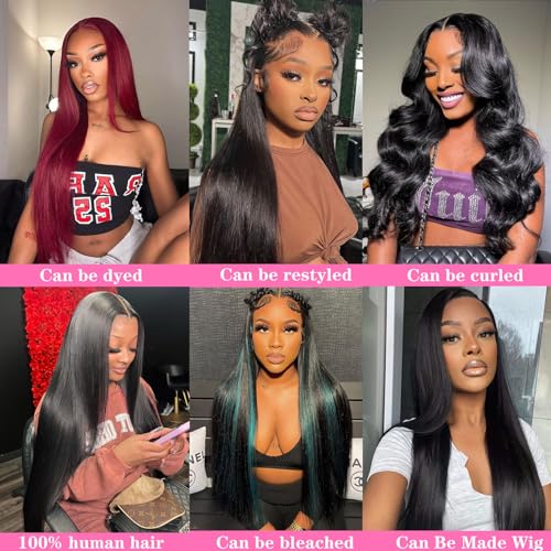 10A Straight Single Bundles Human Hair 14 Inch Brazilian Straight Human Hair Bundles 100% Unprocessed Virgin Weave Bundles Human Hair 1 One Bundle Natural Black Color