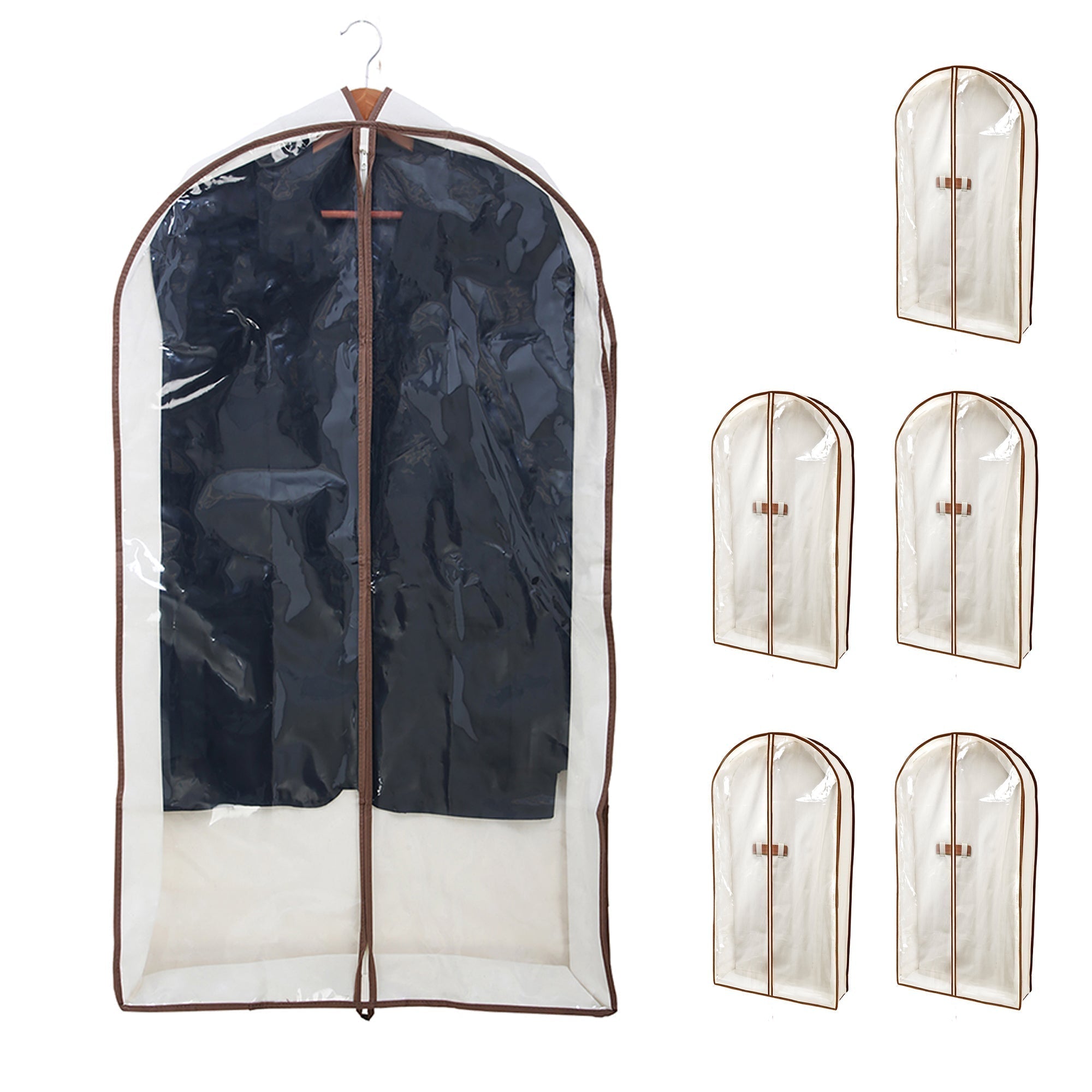 Canvas Gusseted Garment Bag Hanger - 24 x 42 Inch