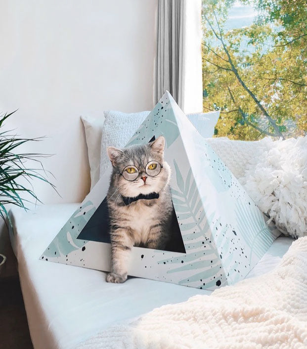 Kitty Kardboard® 'Oasis' Cat Pyramid