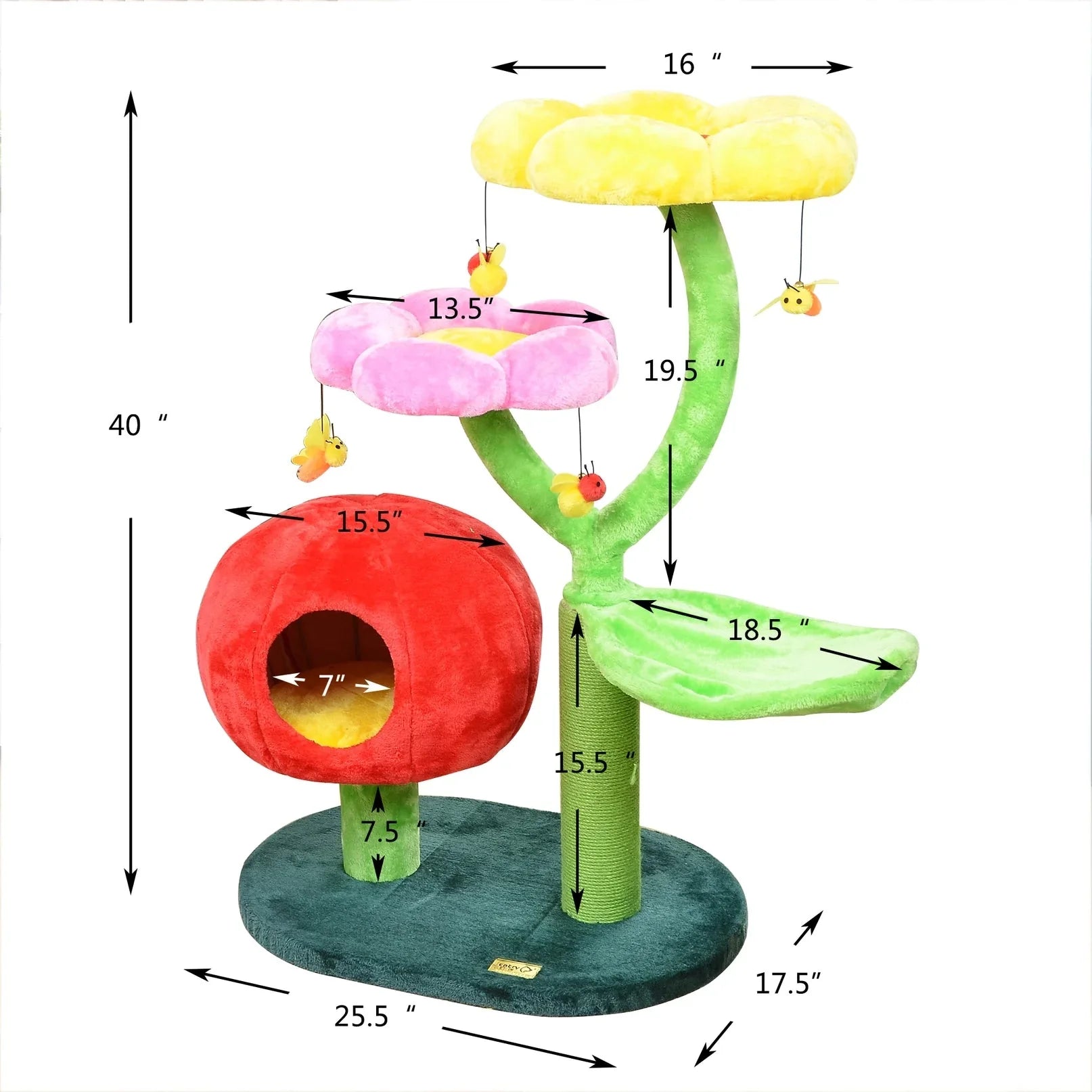 Catry Gum Drop Cat Tree Flower