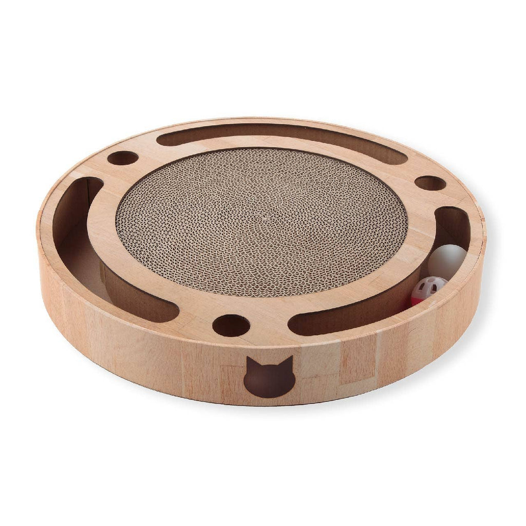 Necoichi Interactive Track Ball Cat Scratcher