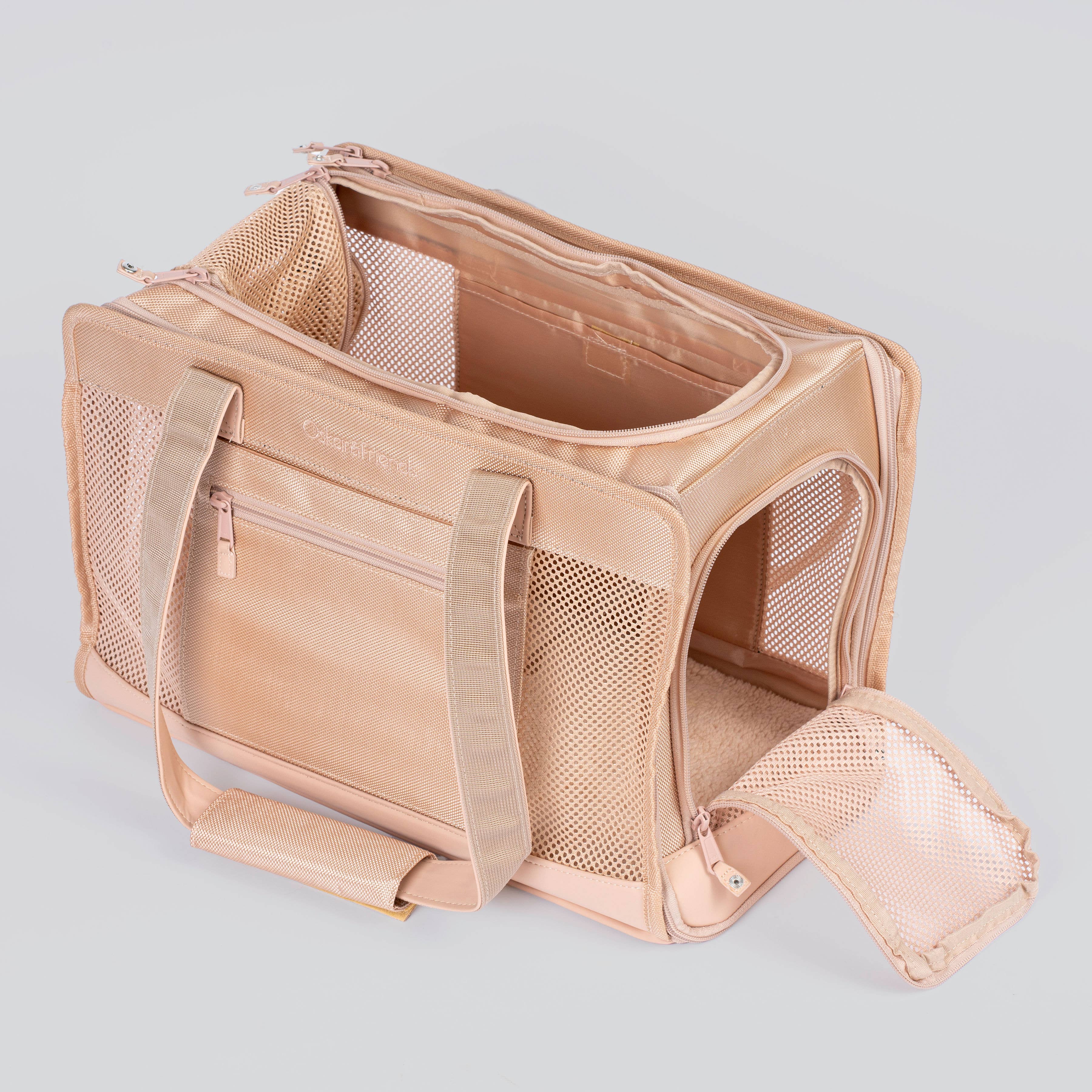 Oskar & Friends Pet Travel Carrier - Airline Compliant, Lightweight