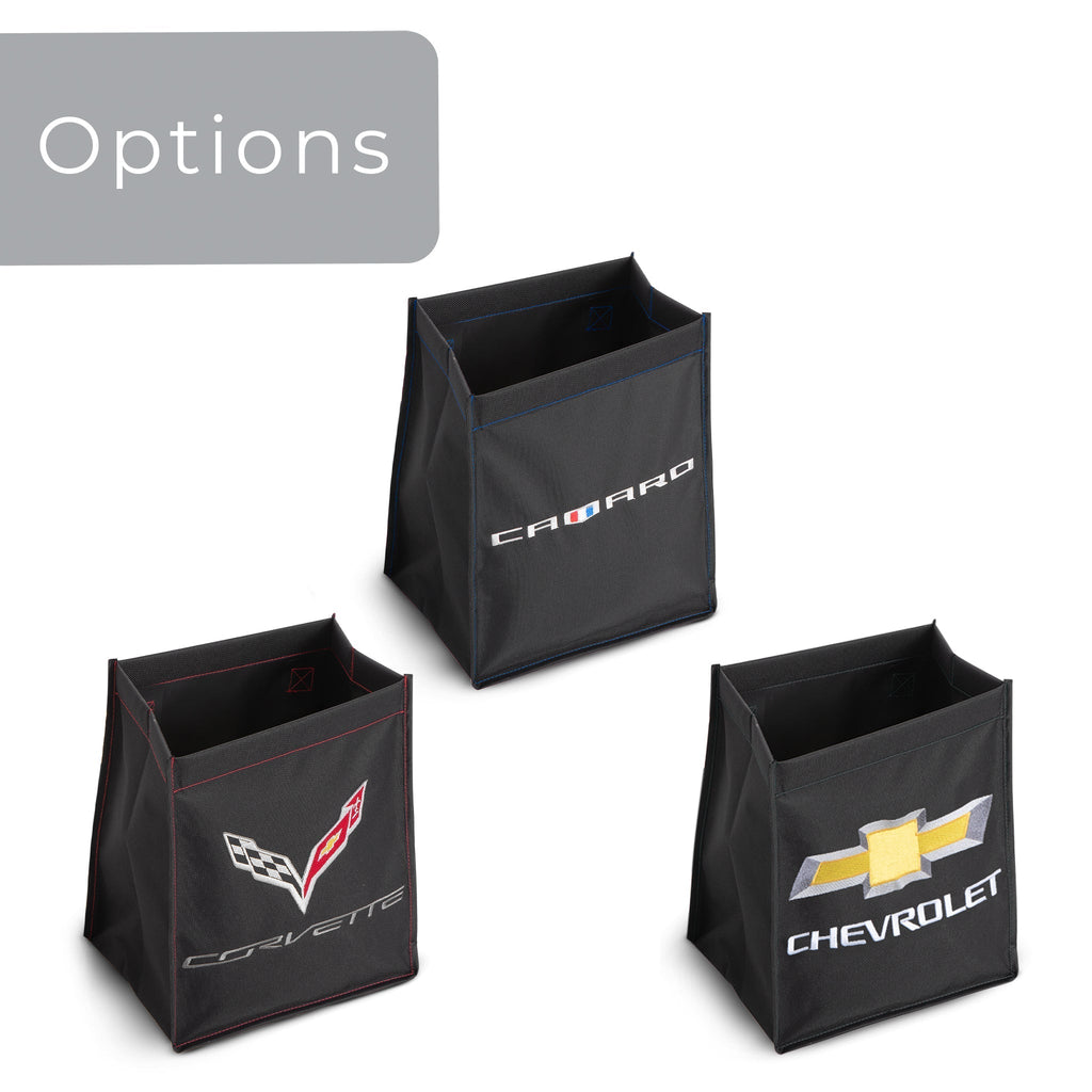 Chevrolet Over The Seat Vehicle Waste Bag with Adjustable Strap