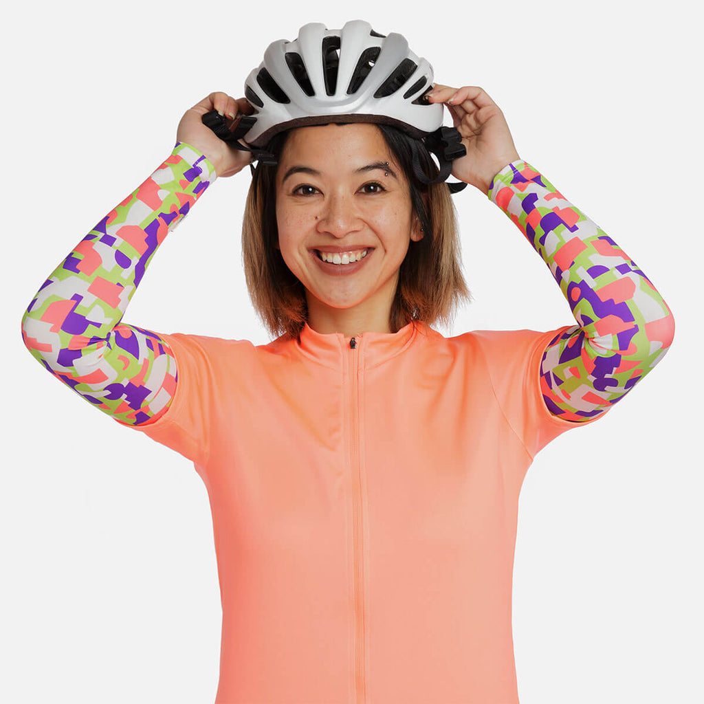 Geo Pattern Arm Sleeves - Adult