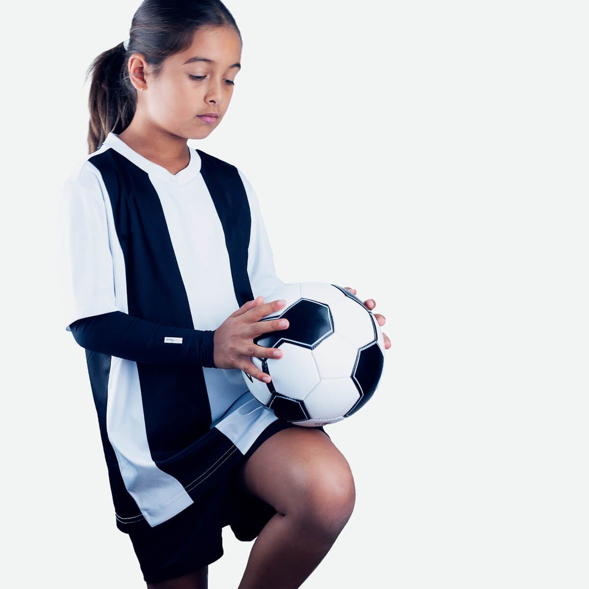 Black - Kids Arm Sleeves