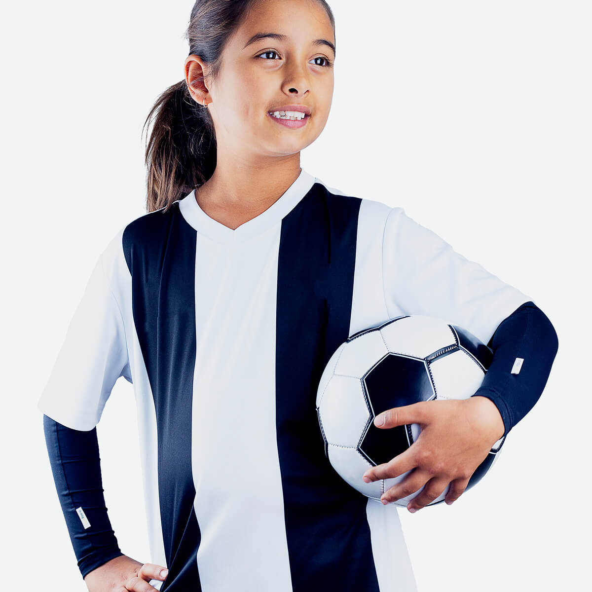 Black - Kids Arm Sleeves
