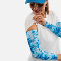 Coral Blue Tie Dye - Adult