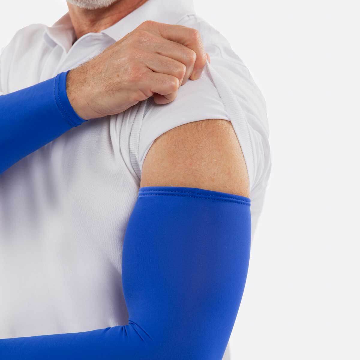 UV Cycling Sleeves - Mid Blue