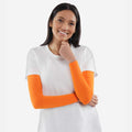 Crazy Orange Arm Sleeves - Adult