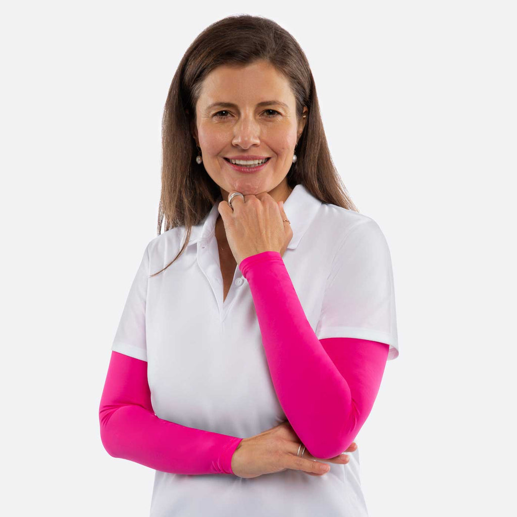 Pink Arm Sleeves - Adult
