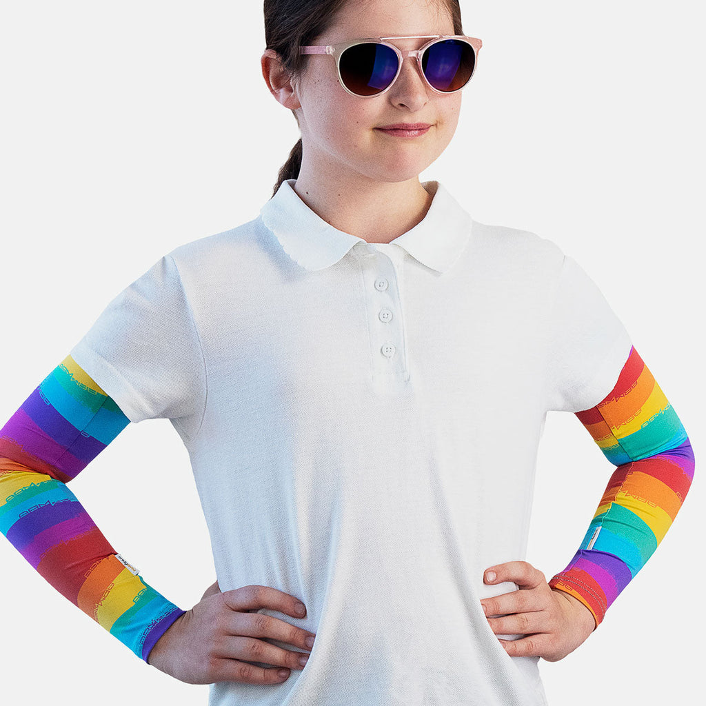 Rainbow Kids Arm Sleeves