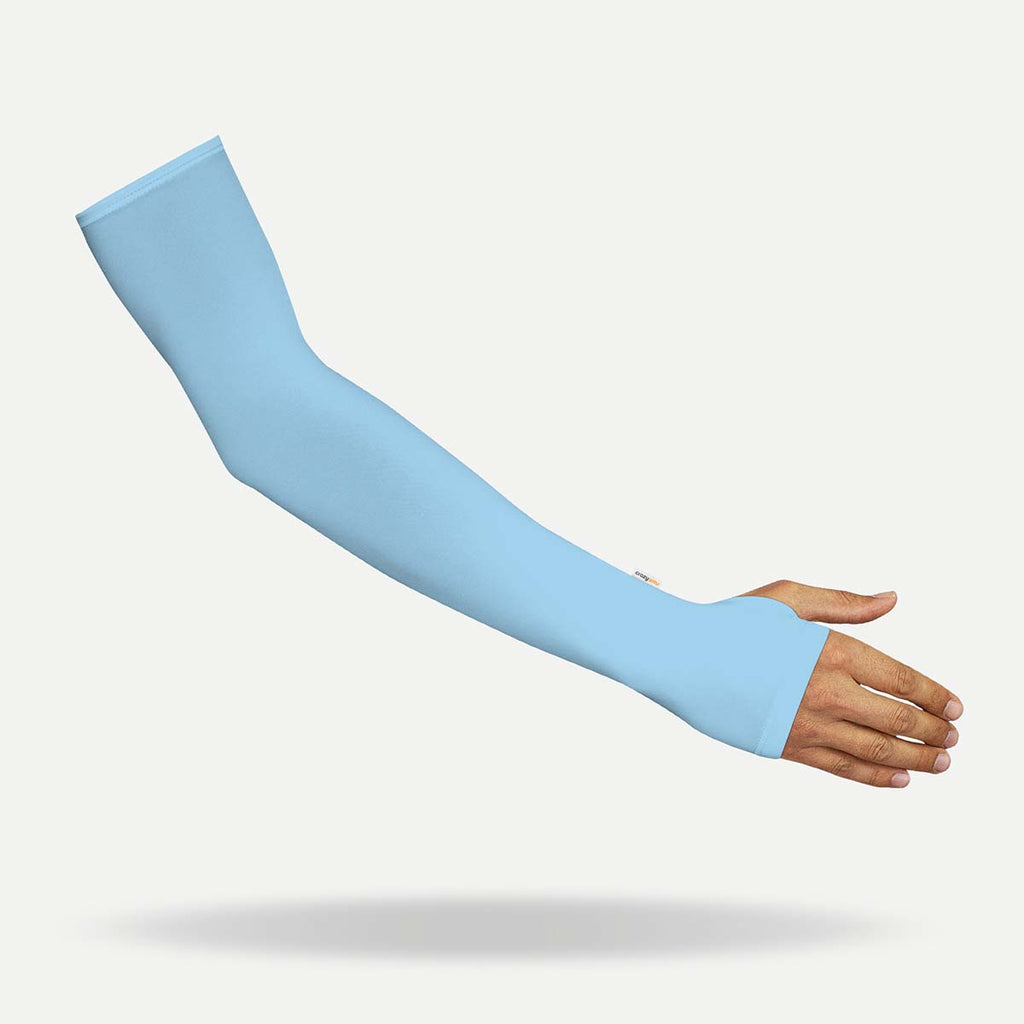 Sky Blue Arm Sleeves – Men