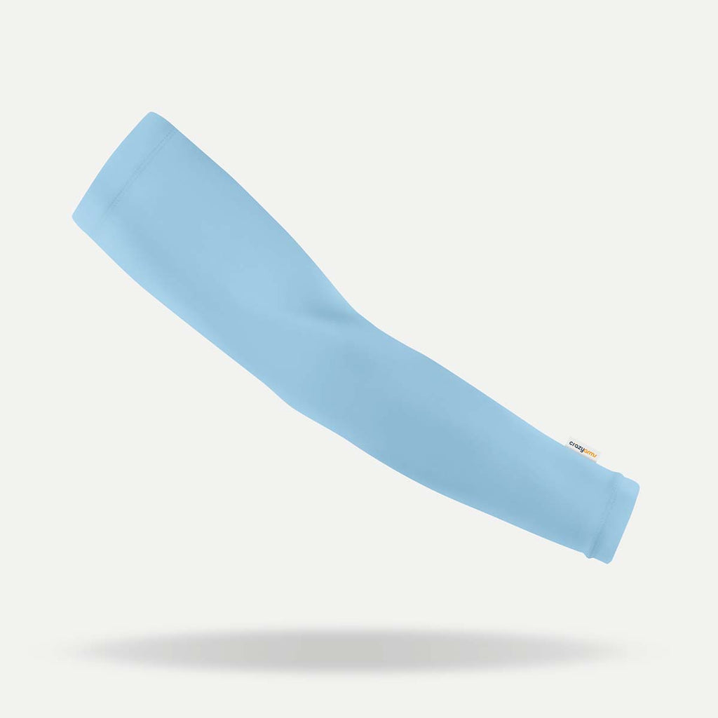 Sky Blue Arm Sleeves – Adult