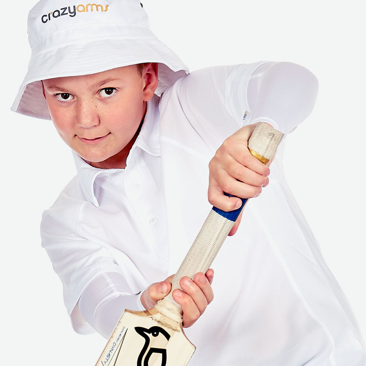 White Kids Arm Sleeves