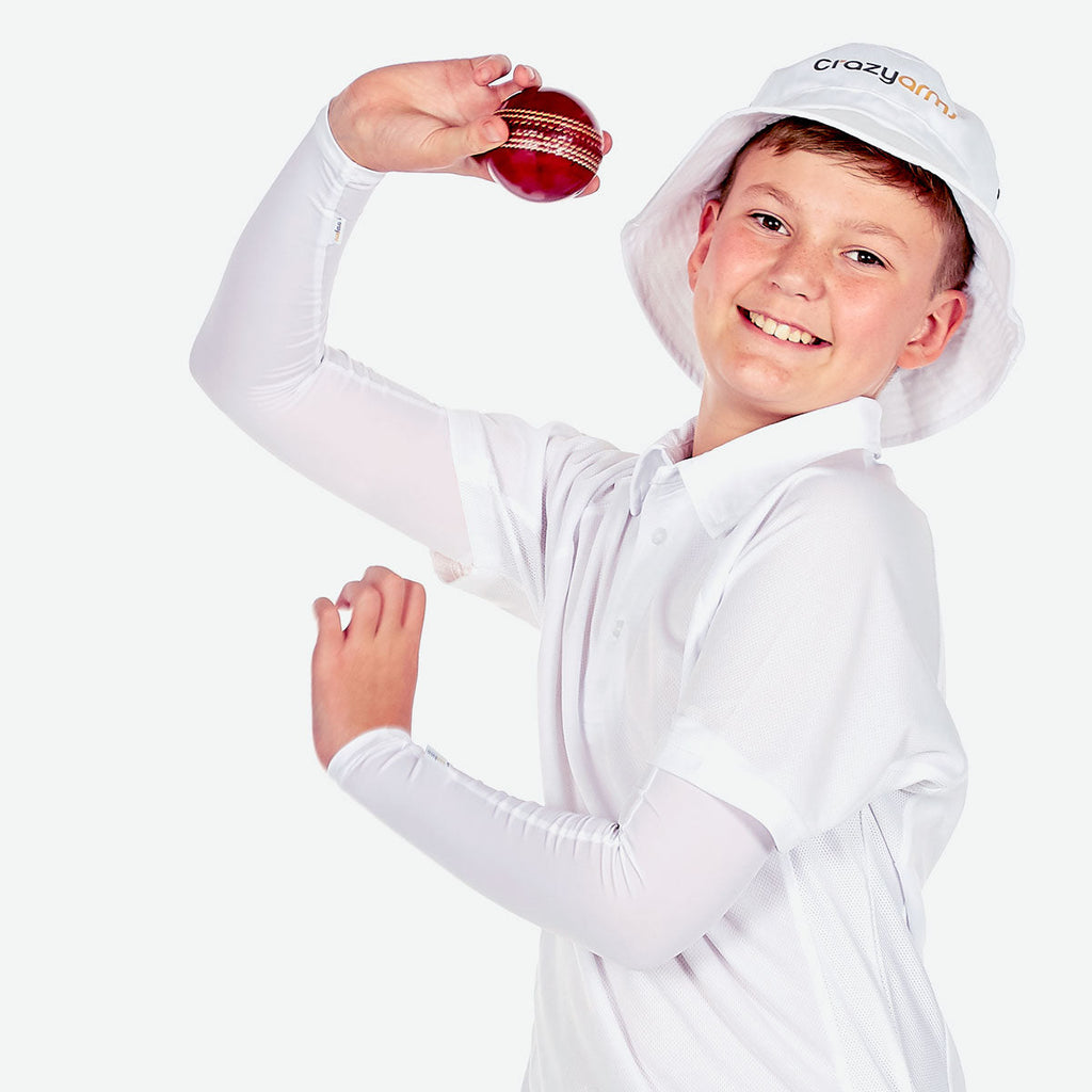 Cricket Sun Sleeves - Junior