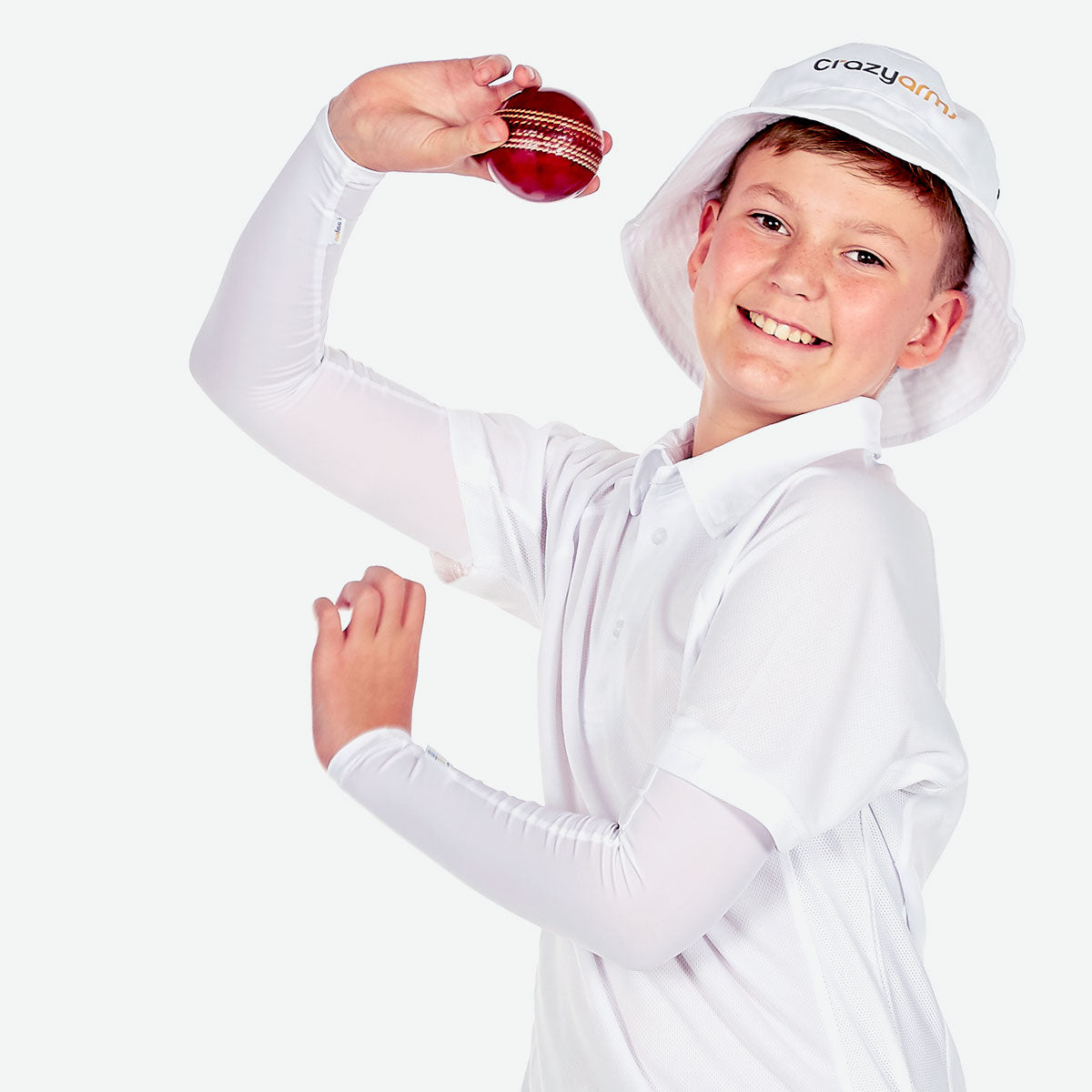 Cricket Sun Sleeves - Junior
