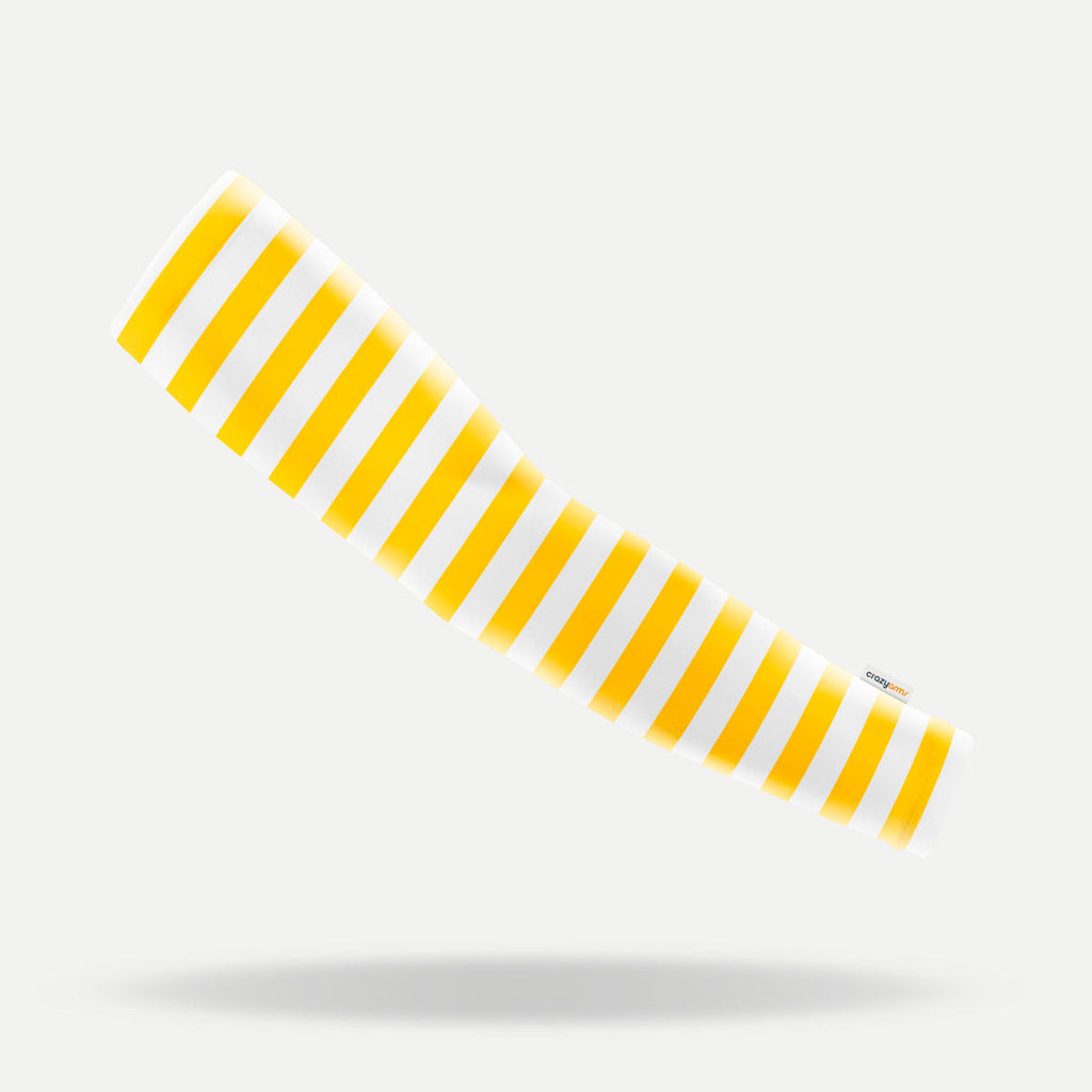 Yellow Stripes Arm Sleeves