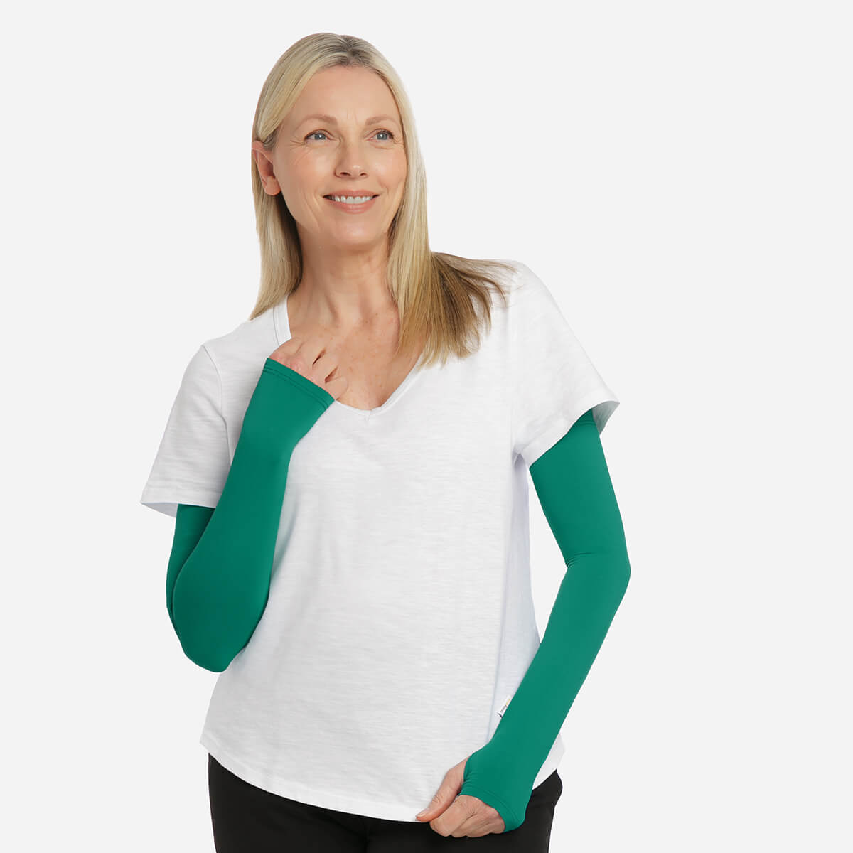 Green Arm Sleeves – Women