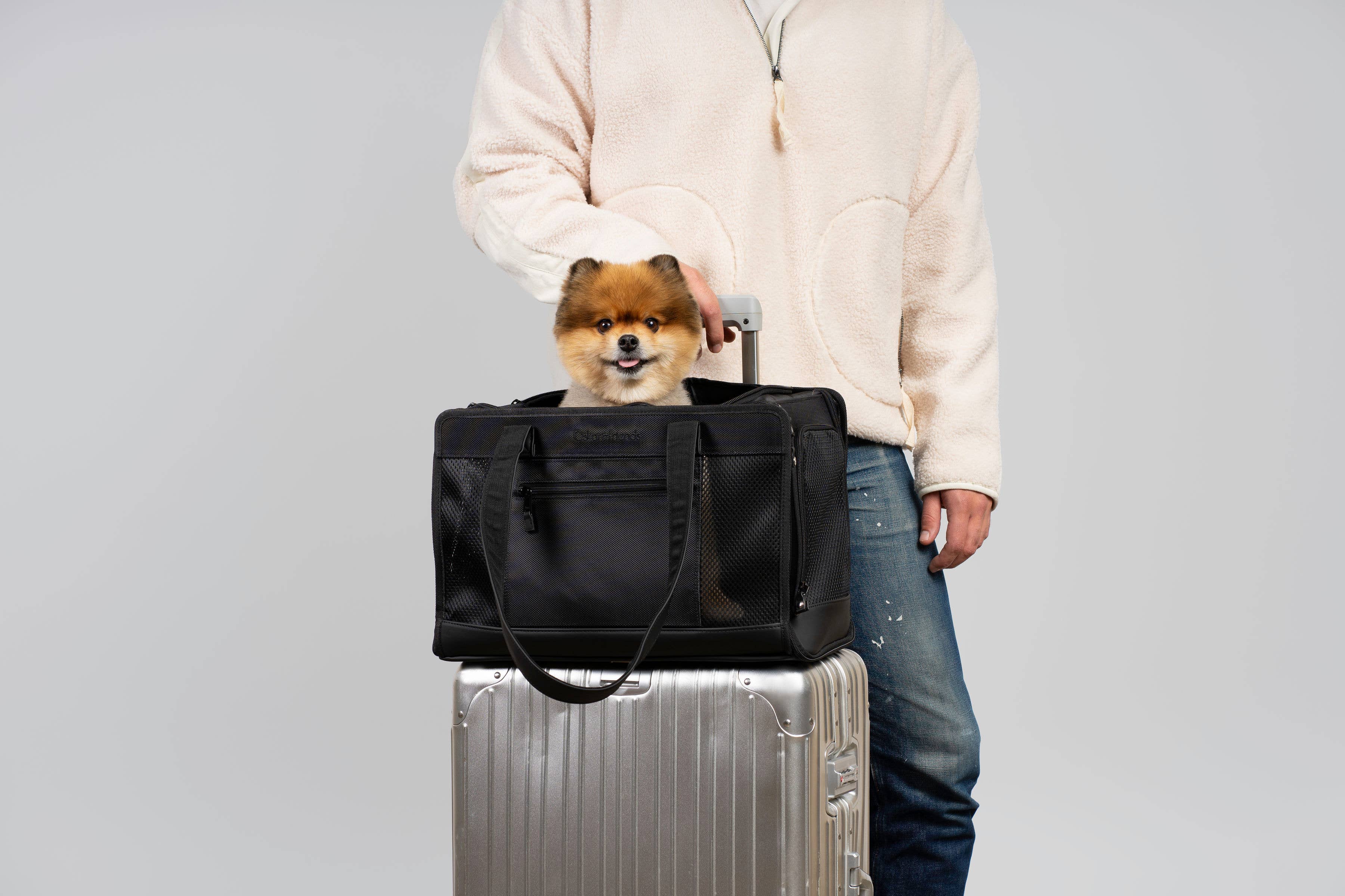 Oskar & Friends Pet Travel Carrier - Airline Compliant, Lightweight