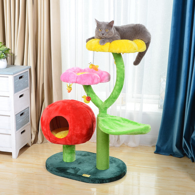 Catry Gum Drop Cat Tree Flower