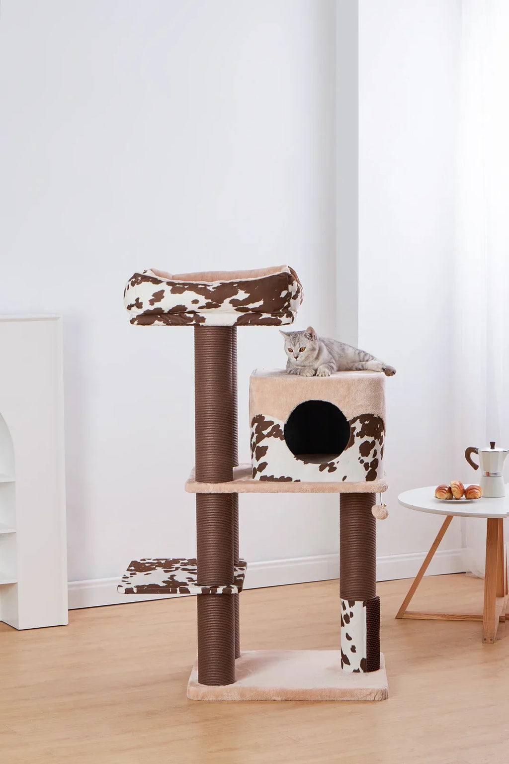 PetPals 50” Grand Maine Coon™ Cat Tree - The Cowboy