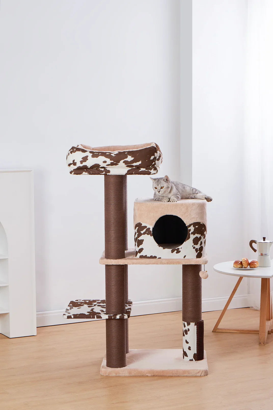 PetPals 50” Grand Maine Coon™ Cat Tree - The Cowboy