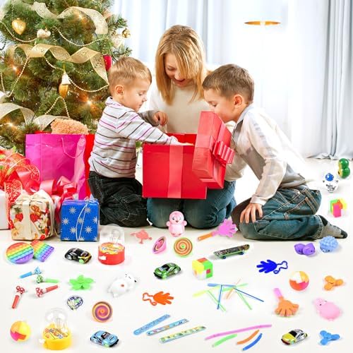 150 pcs Party Favors for Kids, Pinata Stuffers Goodie Bags Fillers for Kids Birthday Party Treasure Box Prize Box Toys for Kids Classroom Assortment Party Toys Fidget Party Favors Bulk