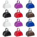 12-Pack Cowbells Noise Maker Decorative Cow Bells Christmas Bell Cowbells with Handle Call Bell Alarm (3 x 2.8 In, 6 Colors)