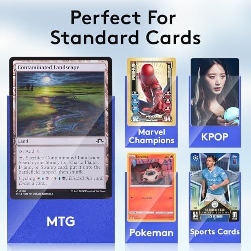 1200ct MTG Card Sleeves, 12 Colors Matte Card Sleeves Magic The Gathering, TCG Card Sleeves, Magic Card Sleeves, Baseball Card Sleeves, Card Protectors for MTG, TCG, Baseball, Trading, Game Cards