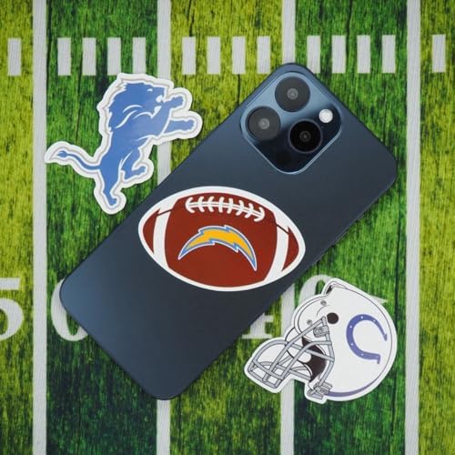 105 pcs Sports Stickers,35 Football Stickers+35 Helmet Stickers+35 Football Team Stickers,Waterproof Vinyl Stickers.