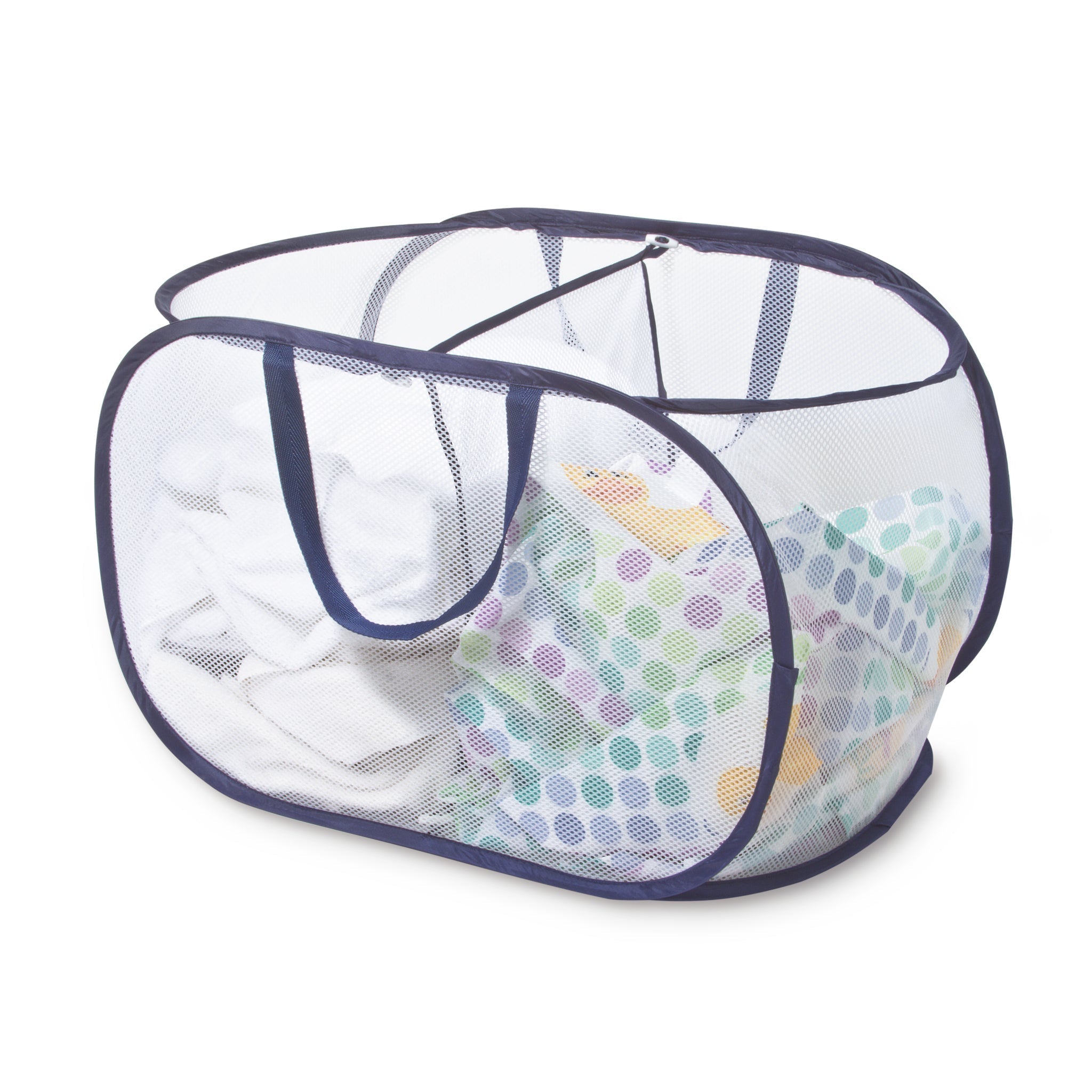 Pop-Up Sorter – 2-Compartment Laundry Hamper