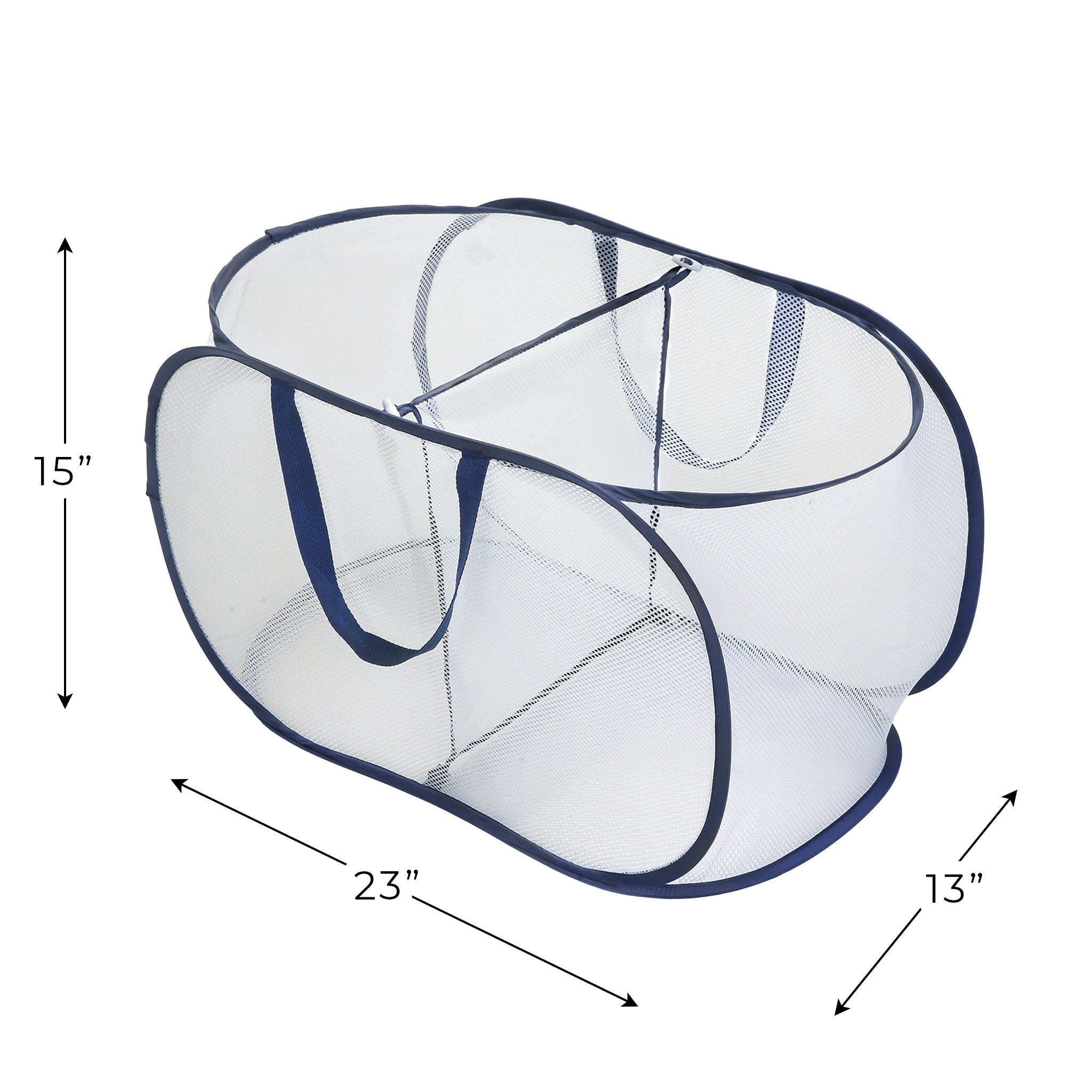 Pop-Up Sorter – 2-Compartment Laundry Hamper
