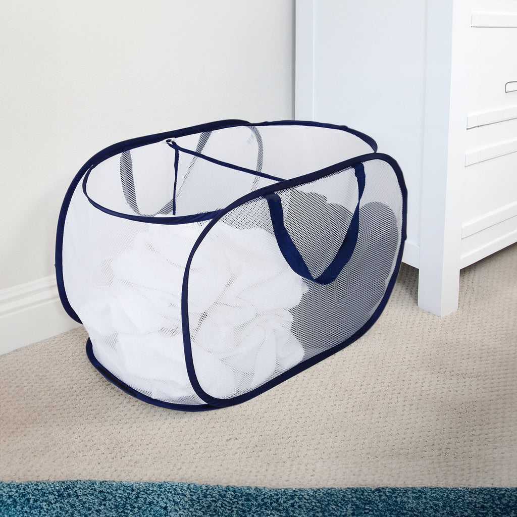 Pop-Up Sorter – 2-Compartment Laundry Hamper