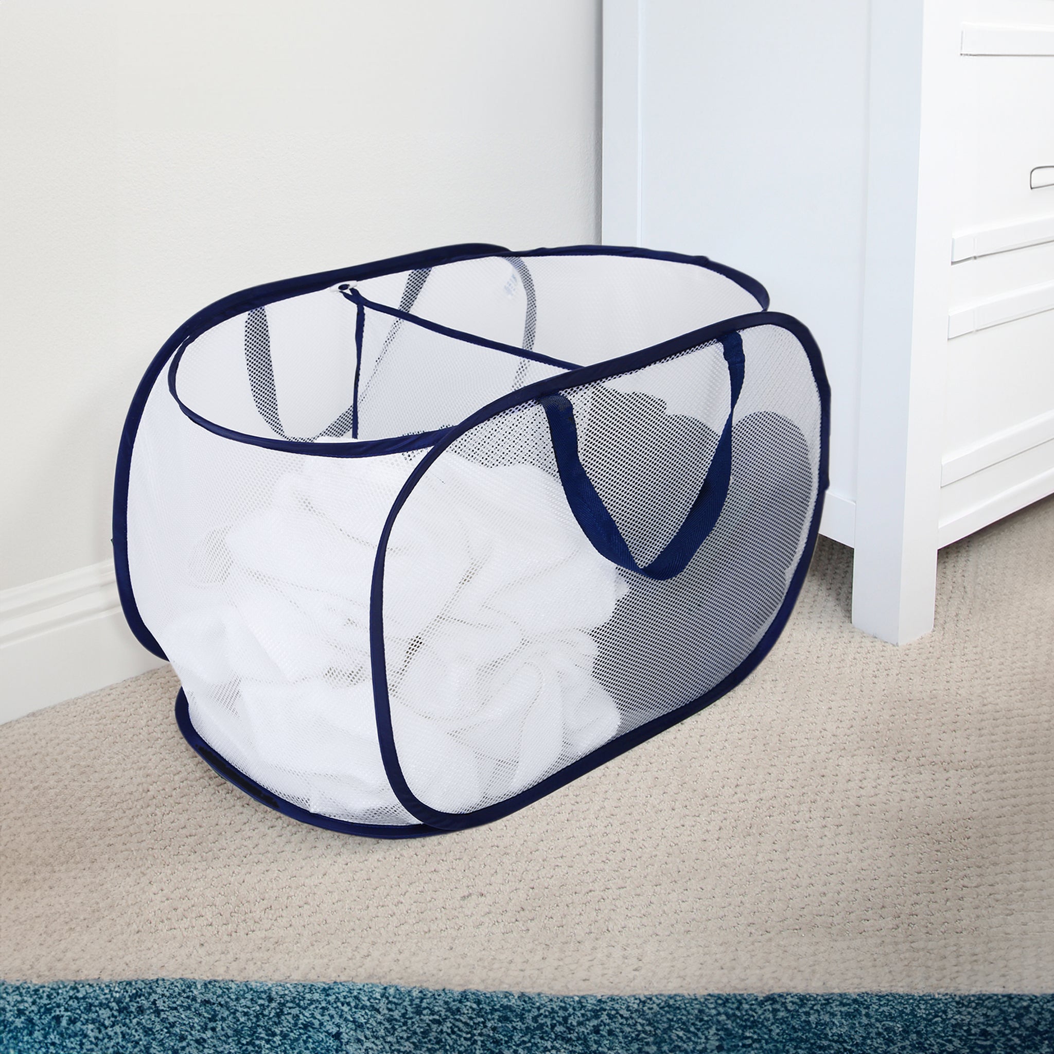 Pop-Up Sorter – 2-Compartment Laundry Hamper